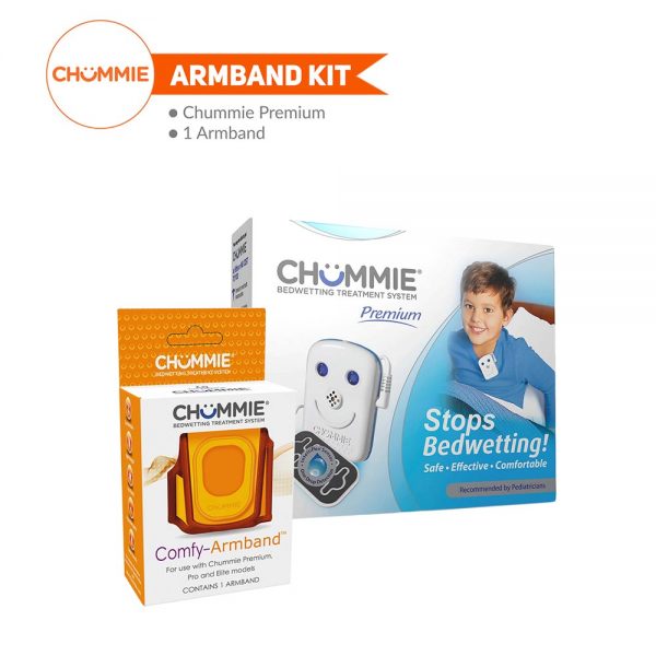 Chummie Premium Bedwetting Alarm Armband Kit - Blue