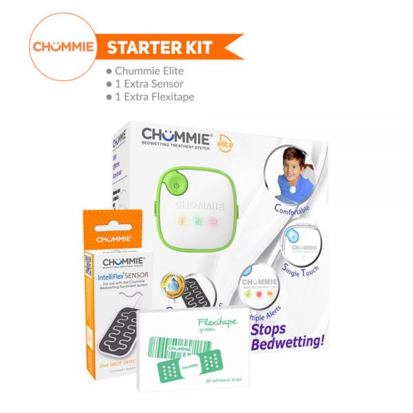Chummie Elite Bedwetting Alarm Starter Kit - Green
