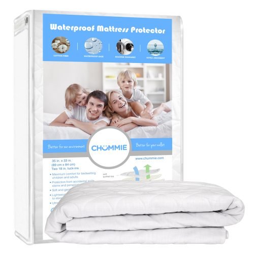 Quilted Waterproof Mattress Pad Chummie Bedwetting Alarm 8000