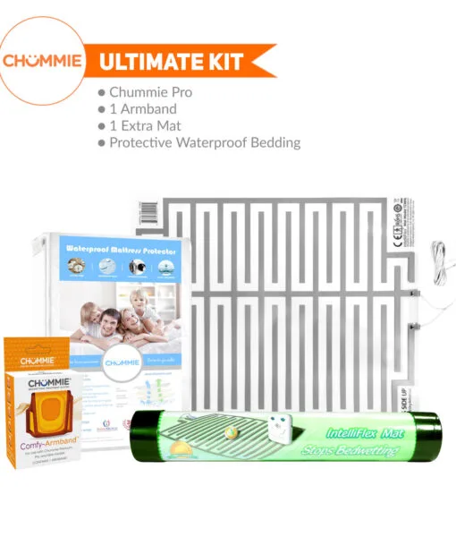 Chummie Premium Bedwetting Alarm Starter Kit – Includes Alarm, Extra Sensor, And Extra Tape
